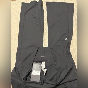 Fabletics Black High-Waisted Kick Flare Pants